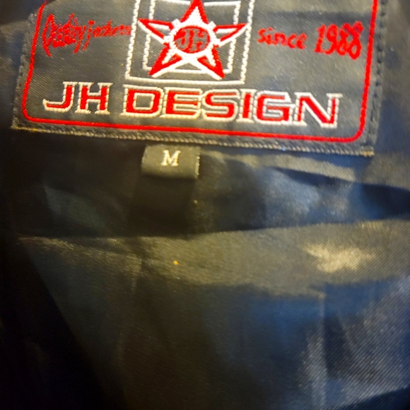 Vintage woman jean racing jacket size Medium - Picture 7 of 7